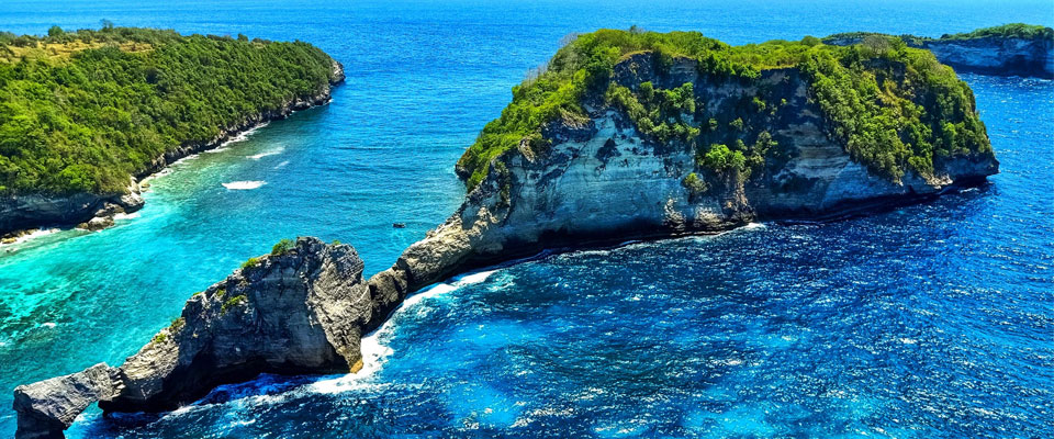 Blue Corner in Nusa Penida