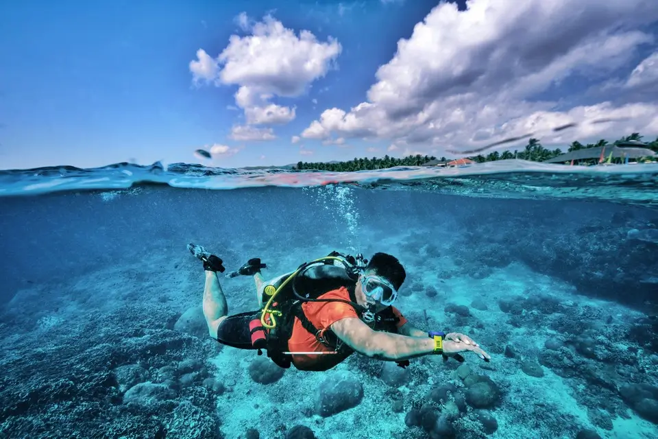 Diving